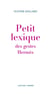 Petit lexique des gestes Hermès