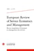 European review of service economics and management n.15 : Varia