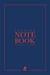 Fashion Notebook (Bleu Marine)