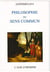 Philosophie du sens commun