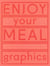 Enjoy your meal graphics
