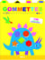 Gommettes en folie (dinosaure)