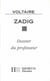 Zadig - dossier du professeur