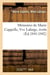 Memoires de marie cappelle, vve lafarge, ecrits (ed.1841-1842)