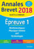 Annales brevet 2018 maths, physique-chimie, svt et technologie 3eme