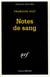 Notes de sang