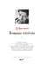 Romans et récits Tome 1