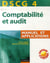 Dscg 4 - comptabilité et audit - manuel et applications