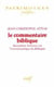 Le Commentaire biblique