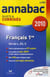 Annabac sujets & corrigés - français - 1ère l, es, s