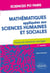 Mathématiques appliquées aux sciences humaines et sociales - Sciences Po Paris - cours et exercices corrigés