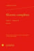 Oeuvres complètes Tome 1 - volume 2 : lettres