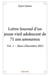 Lettre journal d'un jeune vieil adolescent de 71 ans amoureux - vol. 1  mars decembre 2013
