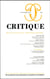 Revue Critique n.845 : quand il est mort le poète : Michel Butor (1926-2016)