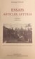 Essais, articles, lettres - Tome 1 (1920-1940)
