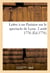Lettre a un parisien sur le spectacle de lyon. 2 aout 1776.
