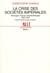 La Crise des sociétés impériales. Allemagne, France, Grande-Bretagne (1900-1940). Essai d'histoire sociale comparée