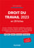 Droit du travail 2023 en 28 fiches