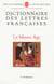 Dictionnaire des lettres françaises