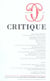 Revue Critique n.720