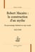 Robert Macaire : la construction d'un mythe - du personnage théâtral au type social, 1823-1848