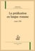 La prédication en langue romane