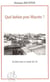 Quel habitat pour Mayotte ? : Architecture et mode de vie