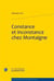 Constance et inconstance chez Montaigne