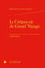 Le crépuscule du grand voyage : les récits des pèlerins à Jérusalem (1458-1612)