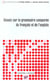 Essais de grammaire comparée du français et de l'anglais