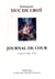 Journal de cour. Tome 4 (1768-1773)