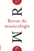 Revue de musicologie, t. 108/1 (2022) : t. 108/1 (2022)