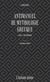 Antimanuel de mythologie grecque Tome 2 - questionner