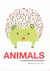 Animals note cards artwork by julia kuo: 16 assorted notecards and envelopes