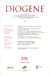 REVUE DIOGENE n.232