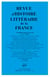 REVUE D'HISTOIRE LITTERAIRE DE LA FRANCE n.2012/1 : le pastiche dans tous ses états (XIX-XX siècles)