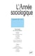Revue L'Année sociologique n.67/1 (édition 2017)