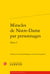 Miracles de Notre-Dame par personnages t.1