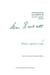 La revue des lettres modernes - Samuel Beckett n.2 : Parole, regard et corps