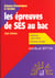 Epreuves de s.e.s au bac