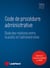Code de procédure administrative (édition 2022)