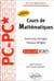 Cours de Mathématiques - Travaux dirigés - Exercices corrigés - Filière PC-PC*