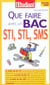 Que faire avec un bac sti stl sms 2001