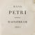 Hans Petri : mainstream 2023