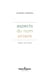 Aspects du nom propre : Balzac, Loti, Proust