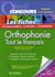 Concours orthophoniste - fiches