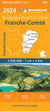 Carte Régionale Franche-Comté 2024