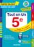 Cahier du jour / cahier du soir  : tout en un - 5e - 12-13 ans (nouveaux programmes 2016)