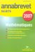 Annabrevet sujets - mathématiques (édition 2007)
