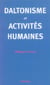 Daltonisme et activites  humaines